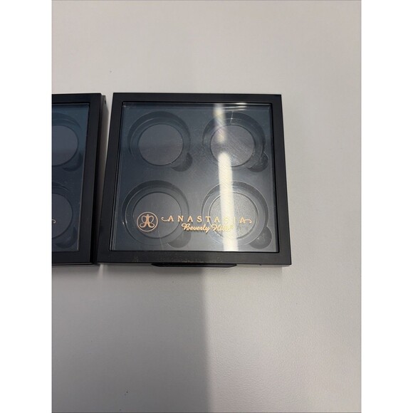 Anastasia Beverly Hills Refillable Eye Palette Set  of 2 Custom Empty 4 Well - Picture 3 of 3